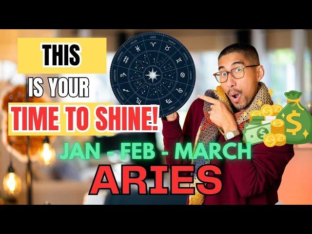 ARIES  THE YEAR YOU WILL SHINE!!  JANUARY - FEBRUARY - MARCH 2025 YEARLY PREDICTION