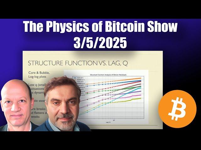 "The Physics of Bitcoin" with Giovanni and Stephen #12 3/05/2025