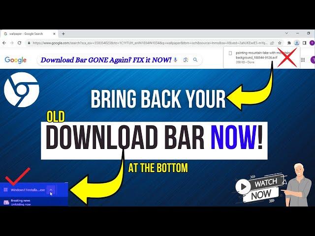 How to Bring Back the Chrome Download Toolbar at the Bottom | Chrome Download Bar GONE Again? FIXES!