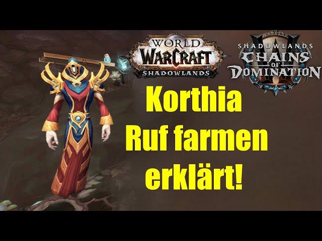 Korthia Ruf Guide - Archivarskodex, Vorstoß des Todes & Rift Durchlauf | WoW 9.1