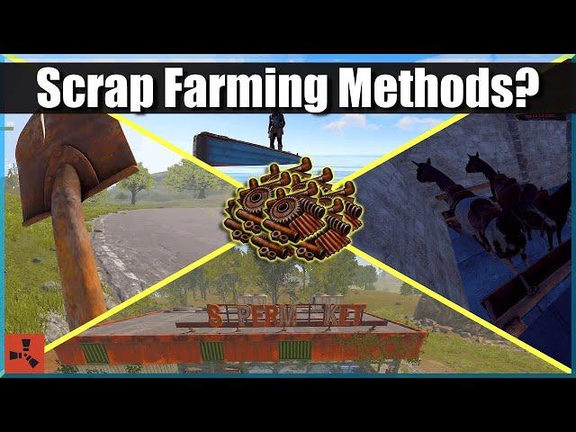 Low Risk & Easy Scrap Farming in Rust
