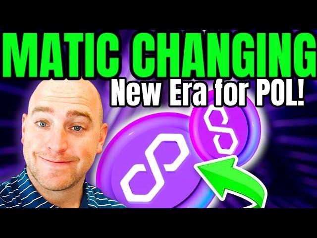 Polygon MATIC - Major Change Coming for all MATIC Crypto Holders!