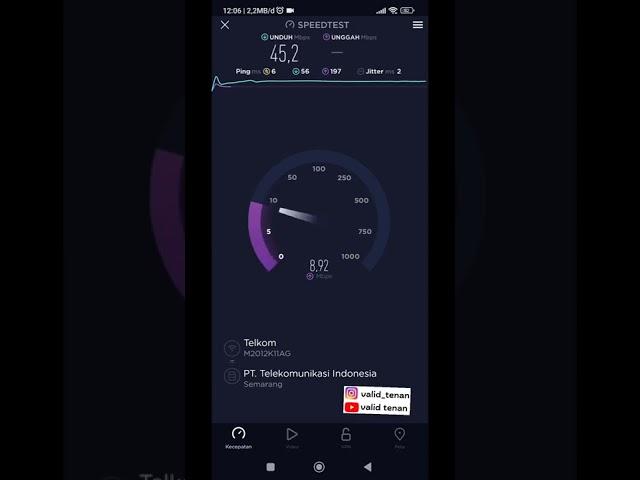 Tes Kecepatan Internet Indihome 50 Mbps