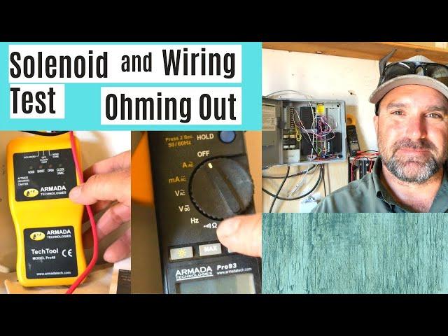 Ohming Out a Solenoid | Sprinkler System Troubleshooting