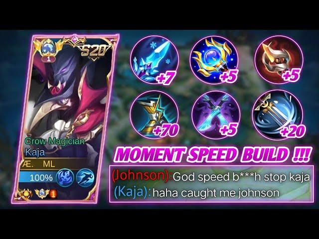 KAJA MOMENT SPEED BUILD WHO CAN CAUGHT ME ‼️