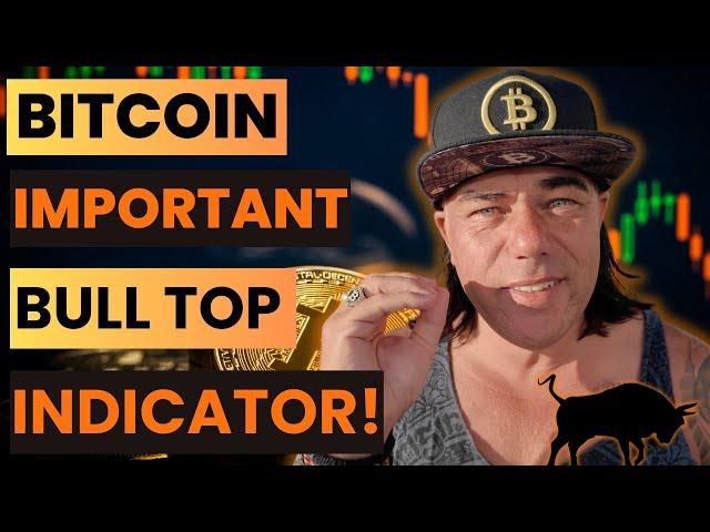 BITCOIN IMPORTANT NEWS AND BULL TOP INDICATOR!!!