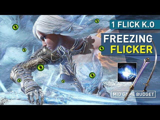 One Flick K.O with【The Freezing Flicker】ft. Saviour! Melts Bosses FastAF | Mid Game Progress 3.21