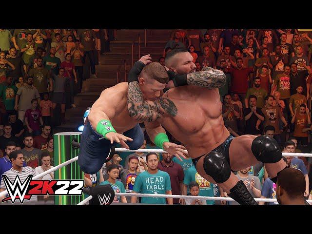 Amazing Reversal By Randy Orton On a Table - wwe 2K22 #shorts