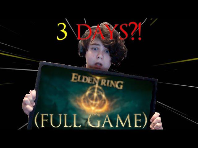 How I Made Elden Ring In 72HOURS!