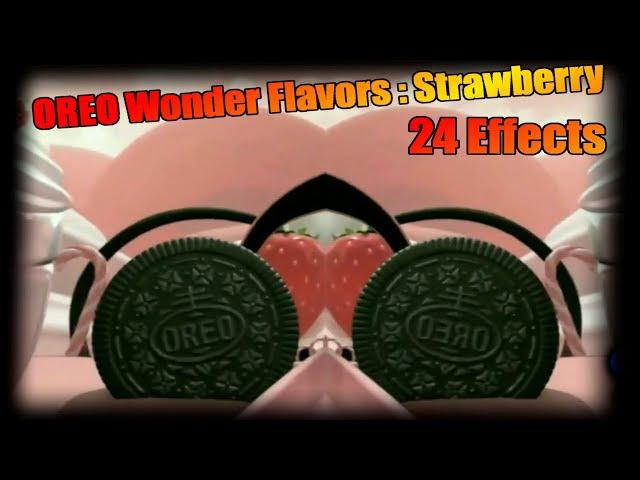 INSANE OREO Wonder Flavors : Strawberry V3 „24 + Reverse“ Effects!  | 4K