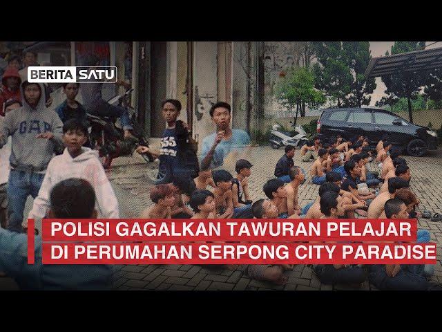 Polisi Gagalkan Tawuran Pelajar di Perumahan Serpong City Paradise