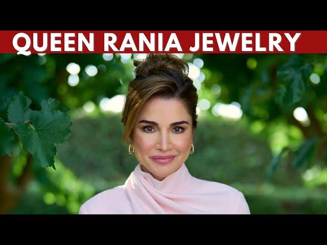 Queen Rania of Jordan Jewelry Collection | Rania Al Abdullah Breathtaking Jewels | Royal Jewellery
