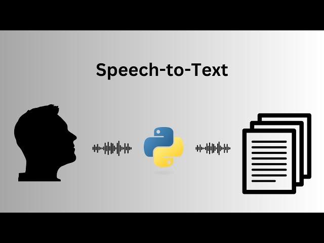 Creating a Speech to Text Program with Python