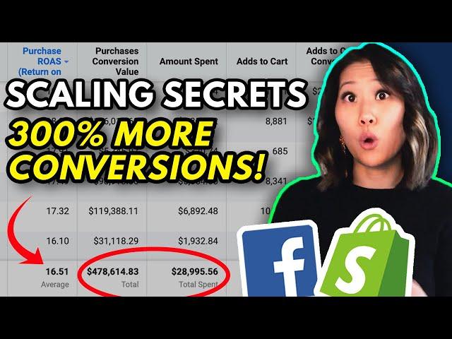 Facebook Ads Scaling Secrets to TRIPLE Your Conversions ($0 to $475,000 in 6 Weeks)