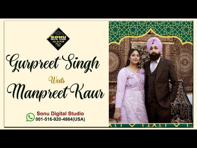 Live Path & Dj-Jaggo Ceremony of Gurpreet Singh & Manpreet Kaur ||  Sonu  Studio, 9779143823 ||