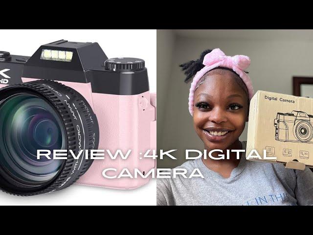 Review : 4K Digital Camera Viral TikTok Camera #Tiktokshop #Tiktok