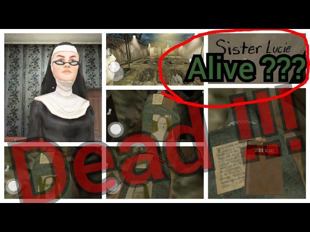 Evil Nun secret . Evil nun died ?