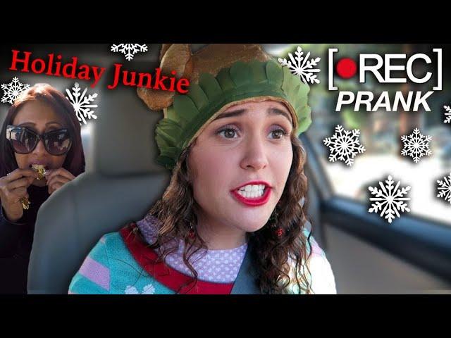 UBER PRANK: Holiday Junkie Driver