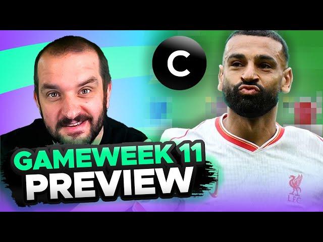 BEST CAPTAIN  | FPL GAMEWEEK 11 PREVIEW | Fantasy Premier League Tips 2024/25