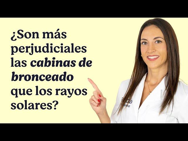 ¿Son más perjudiciales las cabinas de bronceado que los rayos solares?  @atida_mifarma