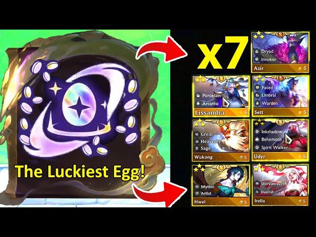 The Luckiest Egg! Cash out = x7 Units 5 Cost 3-Star !???