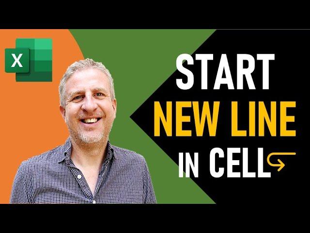 Start a New Line in an Excel Cell | Create Multiple lines in an Excel Cell | Shortcut & Formula