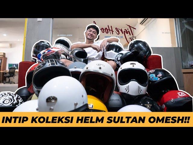 Koleksi motor Ananda Omesh ?! Liat dulu koleksi helmnya !! Giveaway helm mahal buat subscriber !!