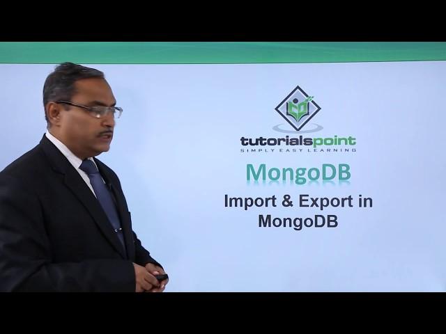 Import & Export in MongoDB