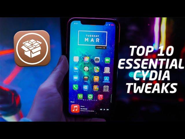 Top 10 ESSENTIAL Cydia Tweaks (iOS 14 Unc0ver / Checkra1n Jailbreak)