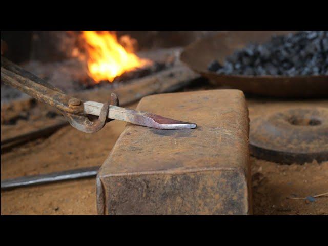 Making a flower holder - Blacksmith