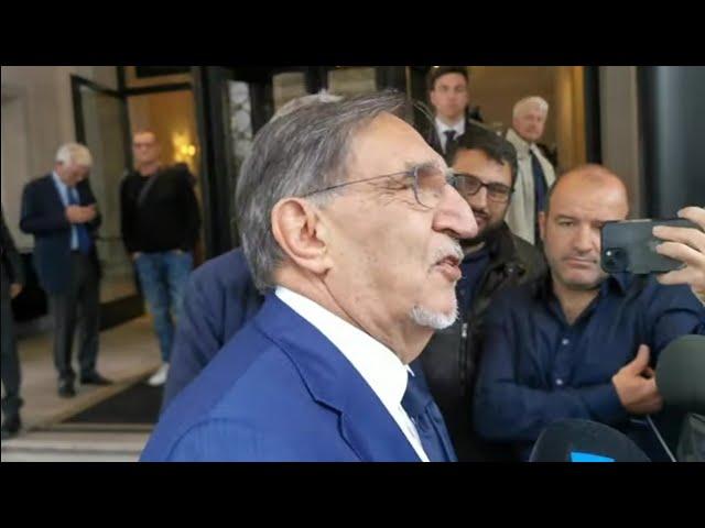 La Russa commenta la nomina di Marotta come presidente dell'Inter a margine dell'Assemblea dei Soci