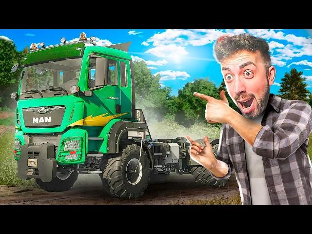 COMPRO UN SUPER CAMIÓN OFF ROAD 4x4 en FARMING SIMULATOR 25  #54