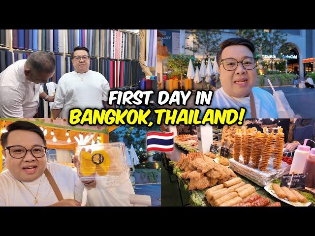 Bangkok Vlog: Custom-made Suit + Platinum Mall + Michelin Restaurant!  JM Banquicio