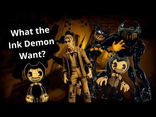 What the Ink Demon wants from Henry???      Bendy theory