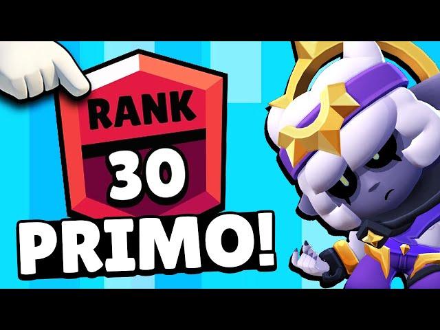 MOMENTO STORICO  PRIMO RANK 30 di GRAX! - Brawl Stars