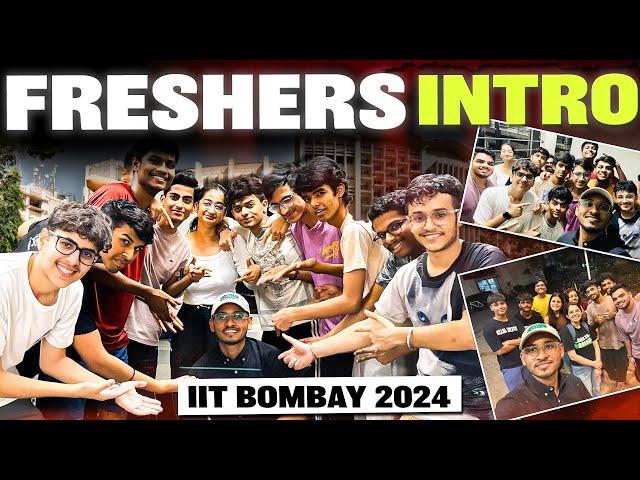 Freshers' 2024 Introduction IIT Bombay