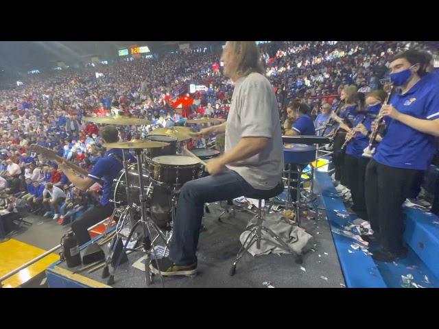 Danny Carey of TOOL plays "Fire" at KU vs. Mizzou