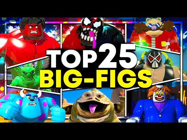 Top 25 BEST Big-Fig Characters In LEGO Games