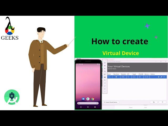 How to Create Virtual Device (AVD) Android Emulator with Android Studio 4.0.2 & AVD Manager-2021