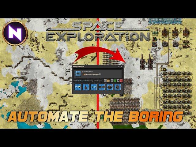 Automating The WORST Part of Factorio Space Exploration | Guide/Walkthrough