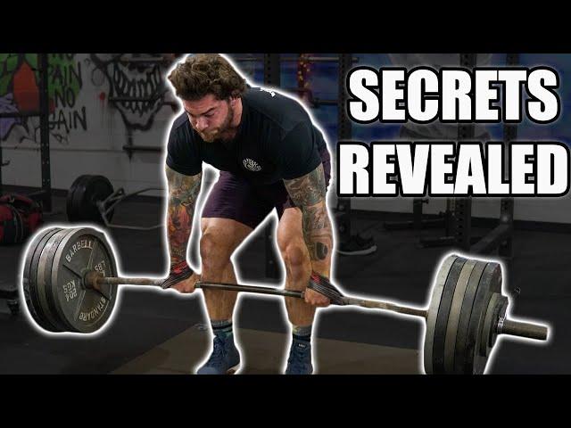 How I program the deadlift to increase deadlift strength (DEADLIFT PROGRAM included)