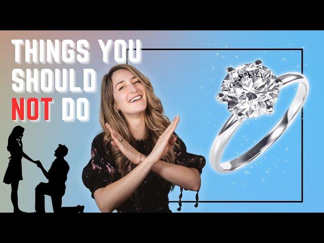 Engagement Ring Shopping STOP Doing These 5 Things!