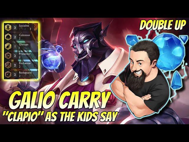 Galio Carry - "Clapio" as the kids say | TFT Gizmos & Gadgets | Teamfight Tactics