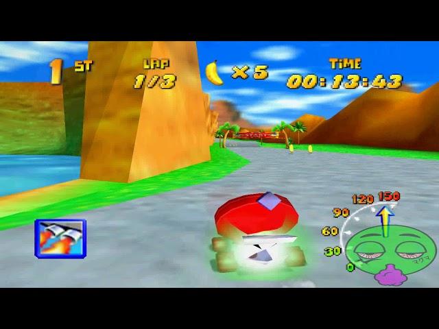 ANCIENT LAKE BALLOON RACE IN 37:47 [DIDDY KONG RACING]