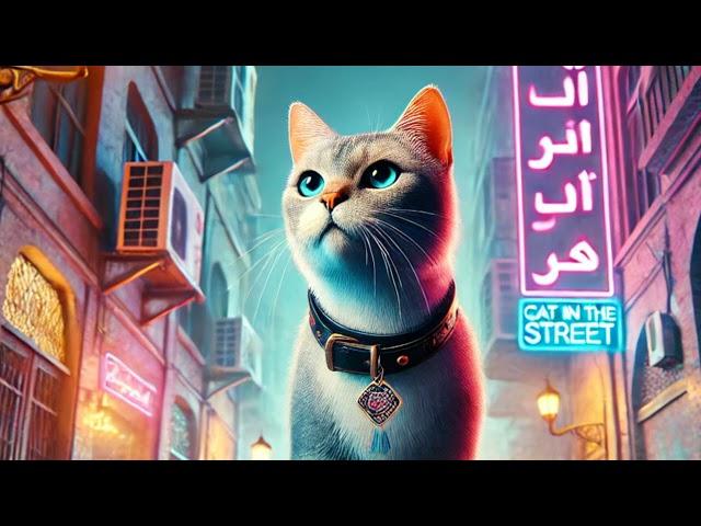 A brave cat in the Bhagdad street #music #polarianb #song #hiphop #rapmusic