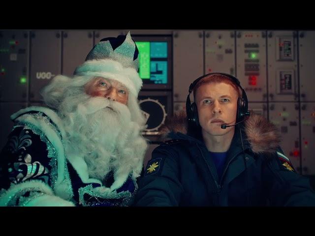 OMG... Santa Claus is shot down by russian air defense & Ded Moroz - social add, propaganda on TV