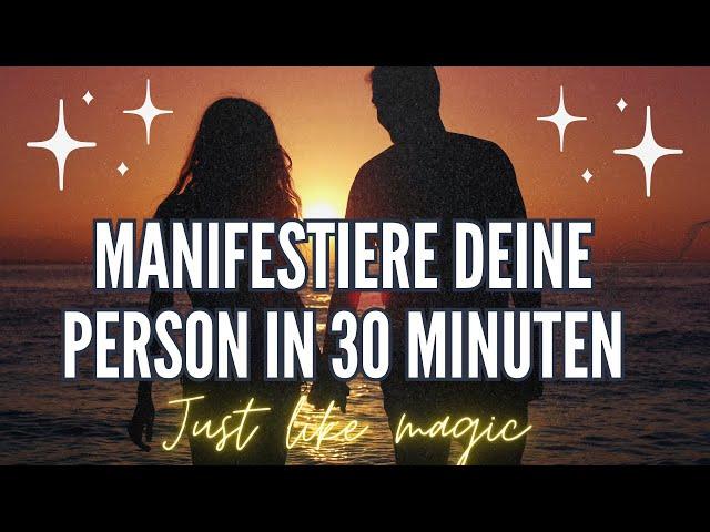 Die effektivste Meditation um deine Person zu manifestieren!