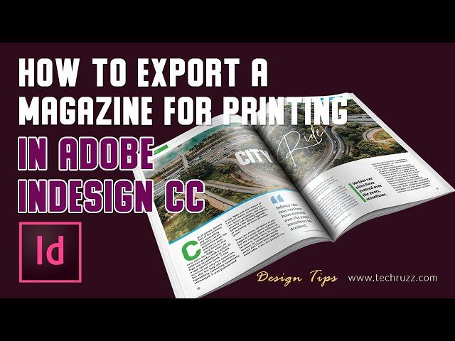  How to Export a Magazine for Print in InDesign CC