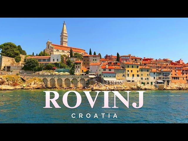 Rovinj Croatia  Urlaub in Rovinj Kroatien 4K UHD