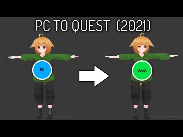 VRChat - PC to Quest Avatar Tutorial (Fallback Compatible)